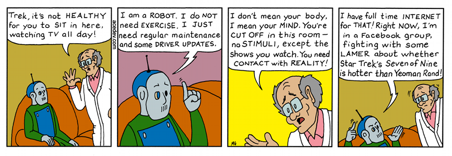 acedev comic, webcomic for Monday 13 Nov 2017
